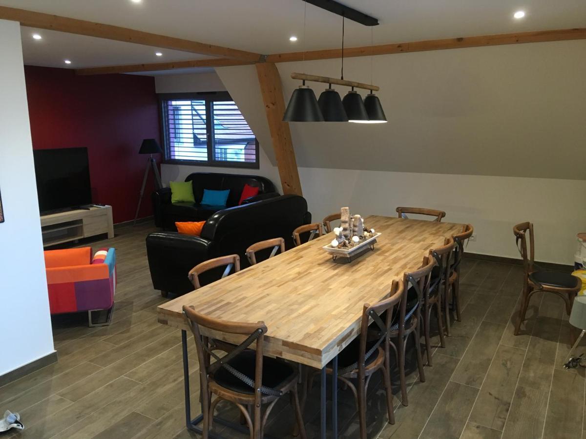 Appartement Les 3 Alsaciennes à Sigolsheim Extérieur photo
